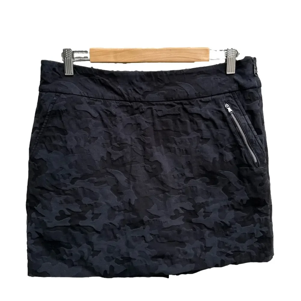 Polo Golf Ralph Lauren Black Camouflage Golf Skort High Rise Women's Size 10